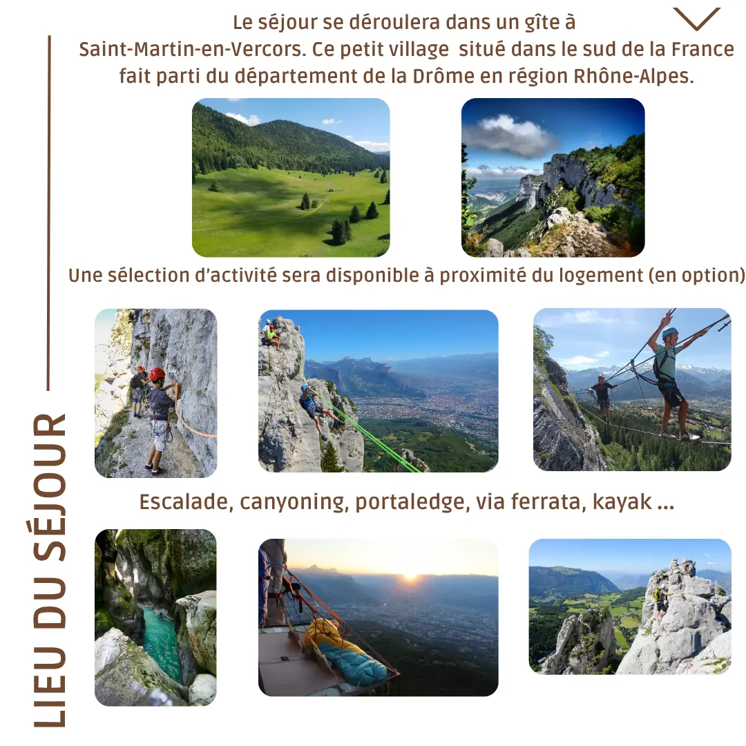 Details Sejour Ete 2025 - 2